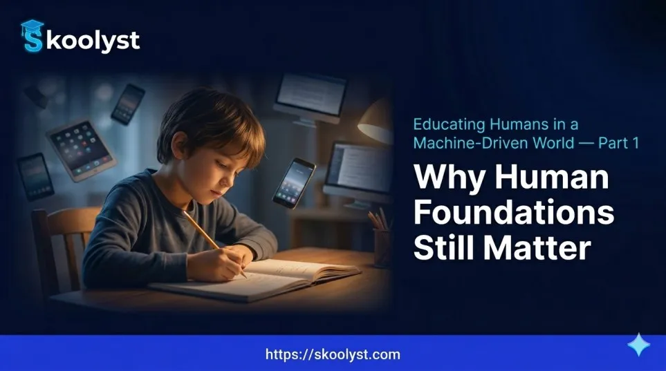Educating Humans in a Machine-Driven World — Part 1: Why Human Foundations Still Matter