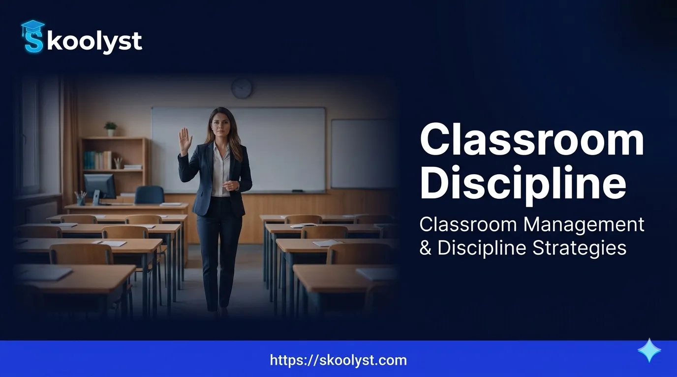 Classroom Discipline: Classroom Management and Discipline Strategies