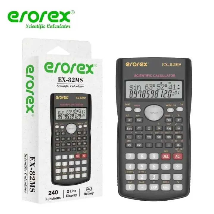 Scientific Calculator MA-82MS 240 Functions and New Multi Color Calculator