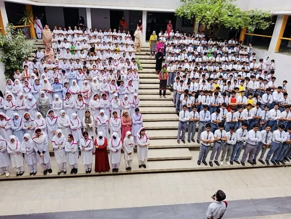 Morning Assembly is not just a routine gathering, it is  an integral part of our learning environment
